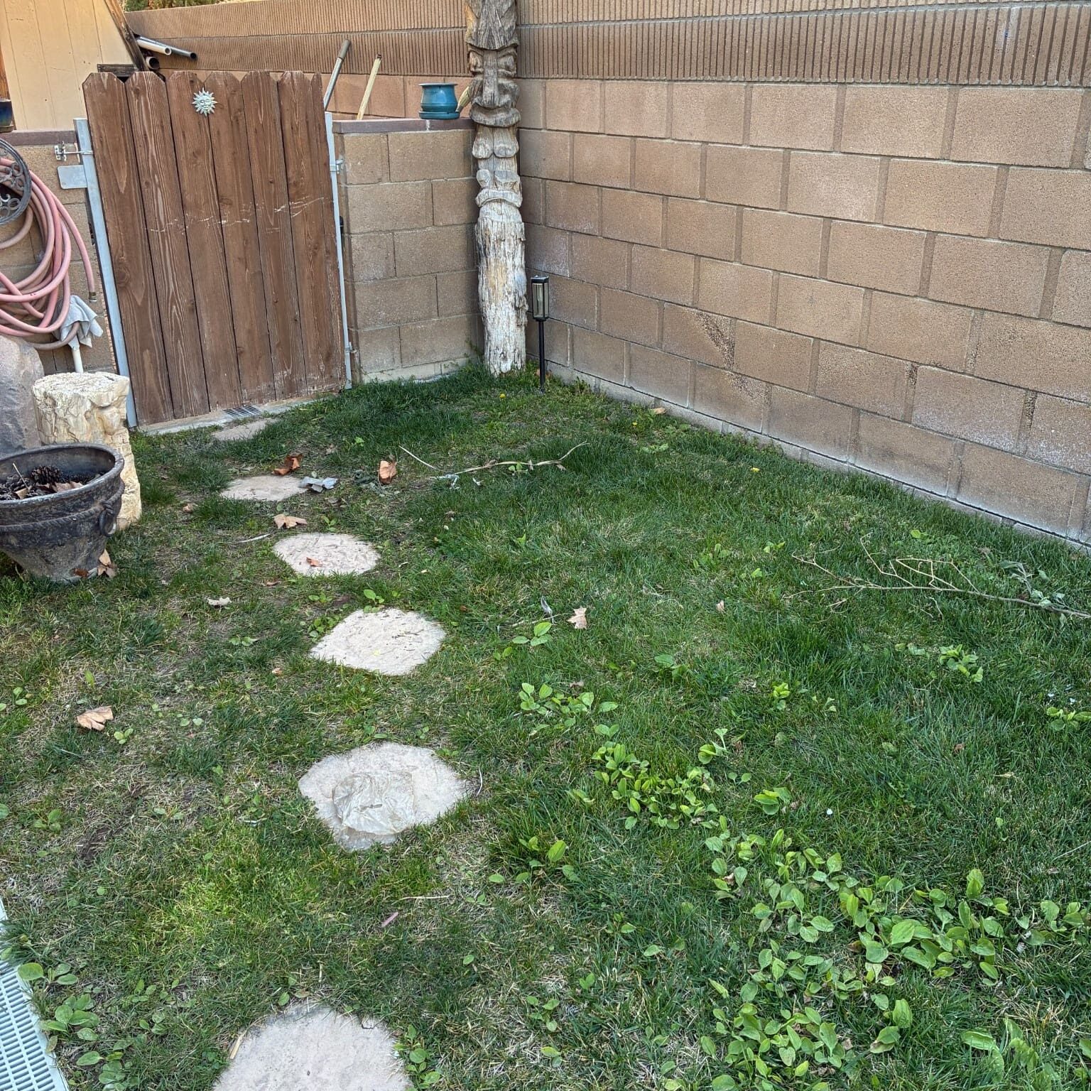 junk removal lancaster ca backyard clean after debris removal